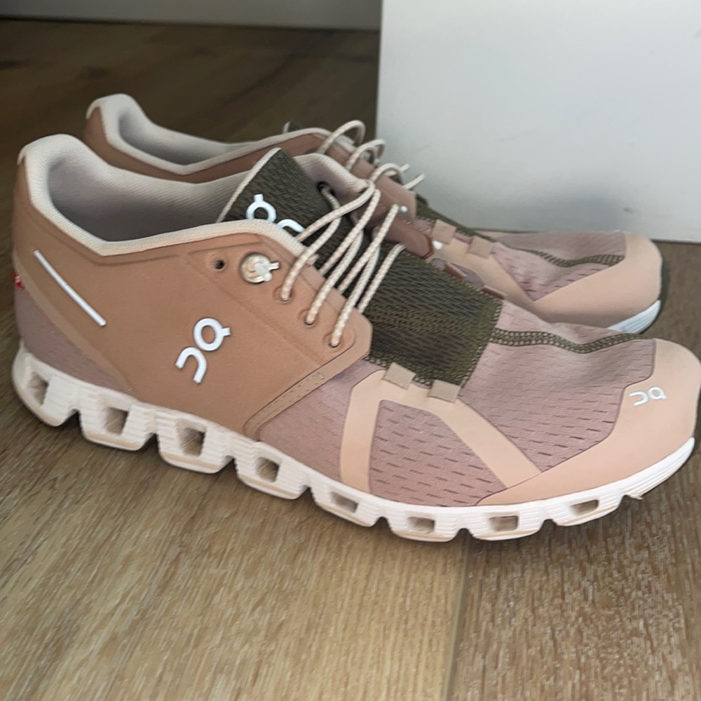 On women’s tennis shoes.